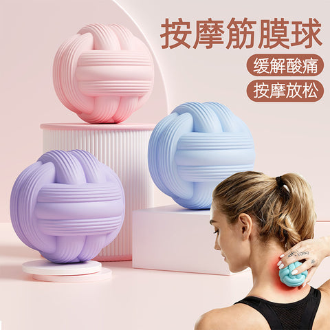 Purivelle PointFlow – Silikon-Faszienball für Fuß, Nacken & Ganzkörper